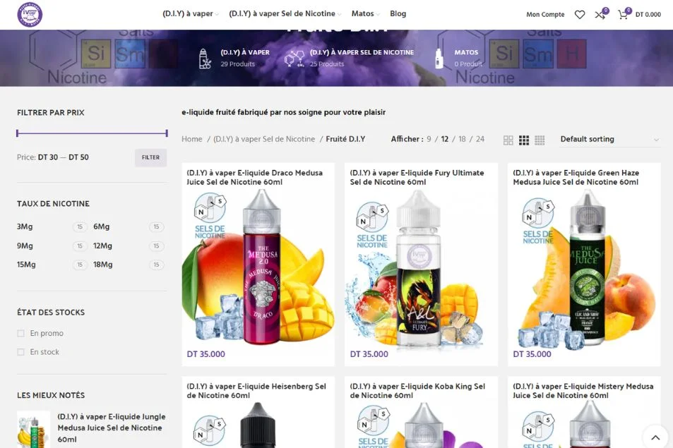 cover site web IVOP réalisé par nadas group